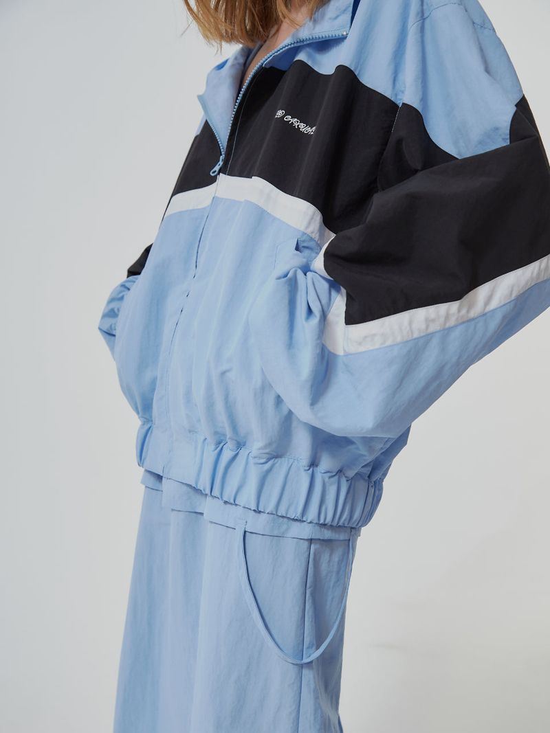OVERFITTED MULTI COLOR HOODIE JUMPER_SKY BLUE