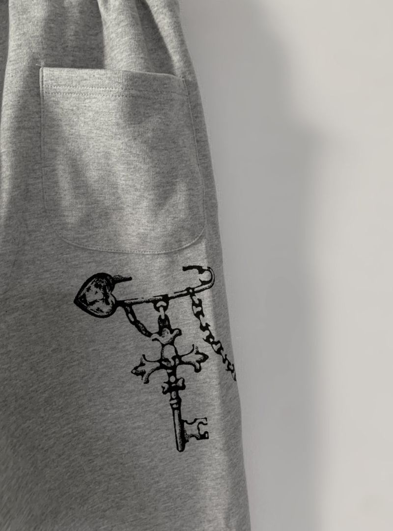 Ravend Tattoo Unisex Training Pants (lightj gray)