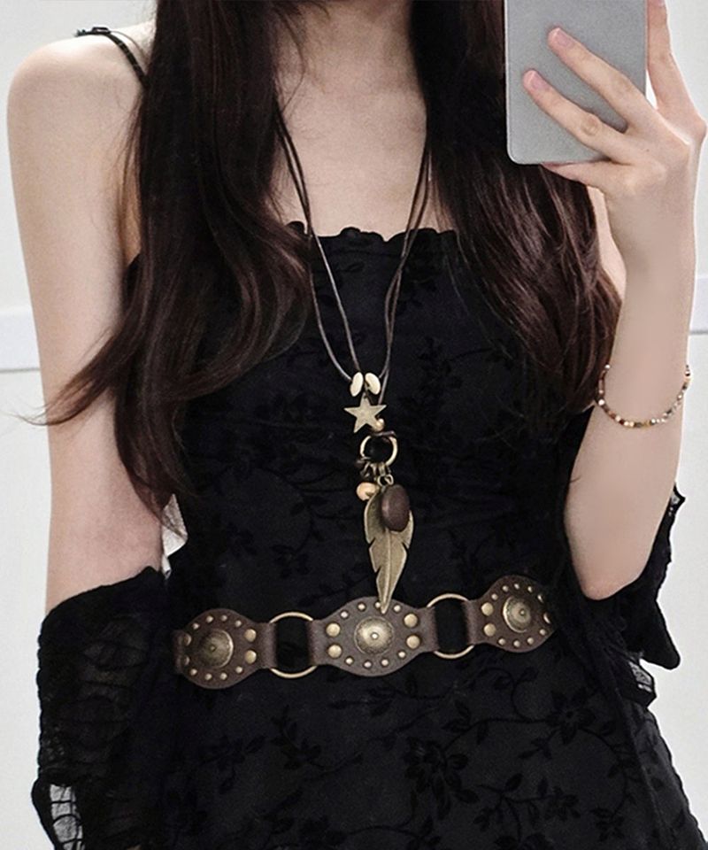 Bohemian Square Vintage Beads Bracelet
