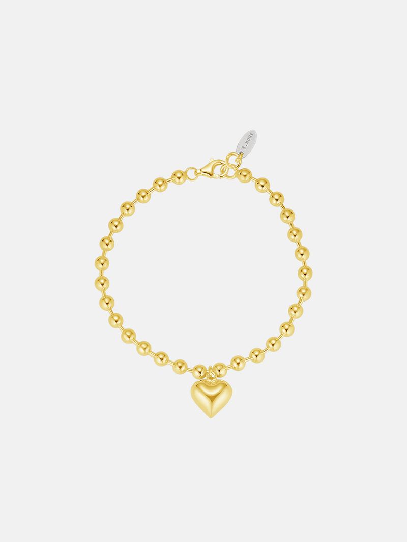 EIGHTMORE(エイトモアー)の「silver925 heart saver bracelet GD(Accessories)」