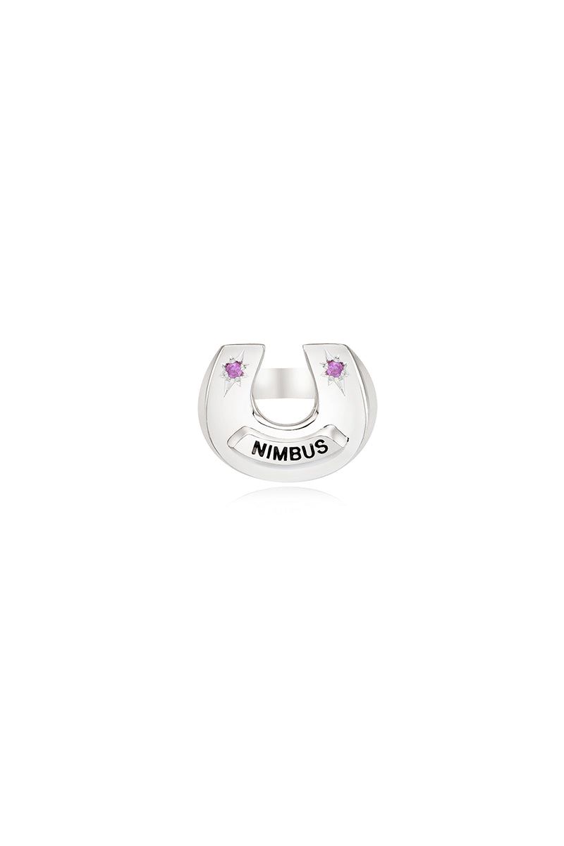 Sparkle Horeseshoe Ring (M) - PK