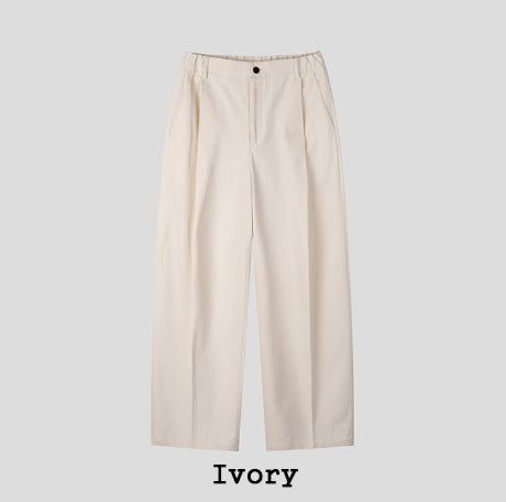 Steady Cotton Pintuck Pants