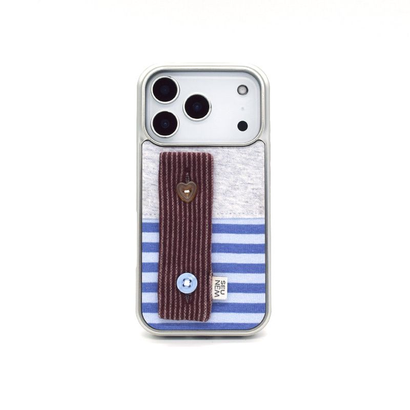 seconduniquename(セカンドユニークネーム)の「SUN CASE BUTTON PATCH BURGUNDY(Smartphone Accessories)」