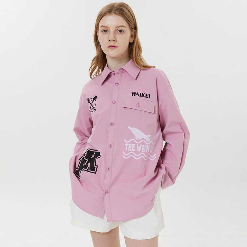 Graphic oversize shirts