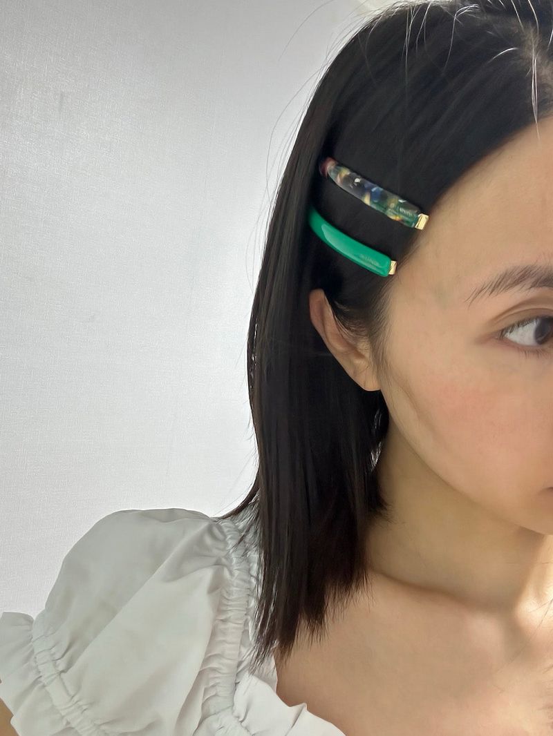 Curve bar hair pin (12color)