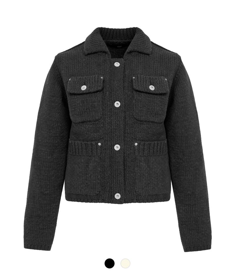 Cozy&Kitsch（コージーアンドキッチ）の「Lenny Pocket Knit Jacket（Jackets/Outerwear）」
