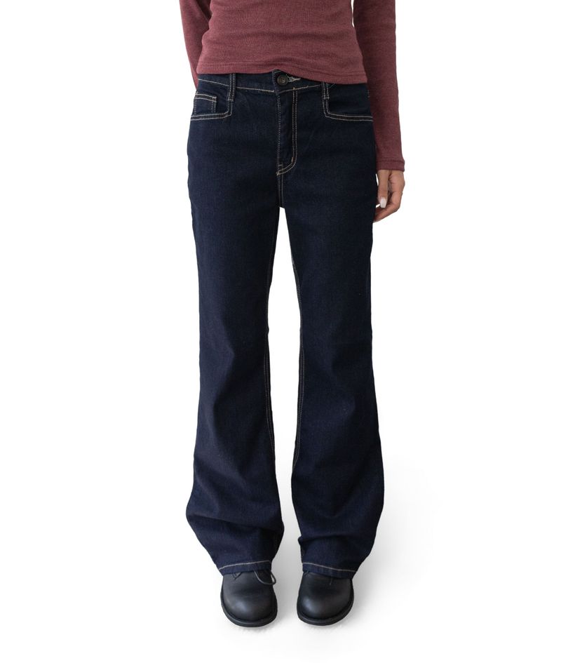 Debbie Bootcut Low-Rise Denim