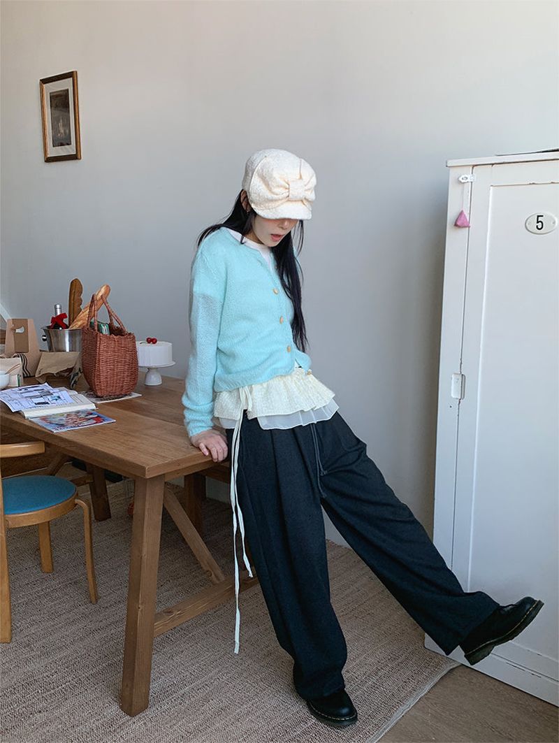 WEAR WIDE BANDING SLACKS (3C)