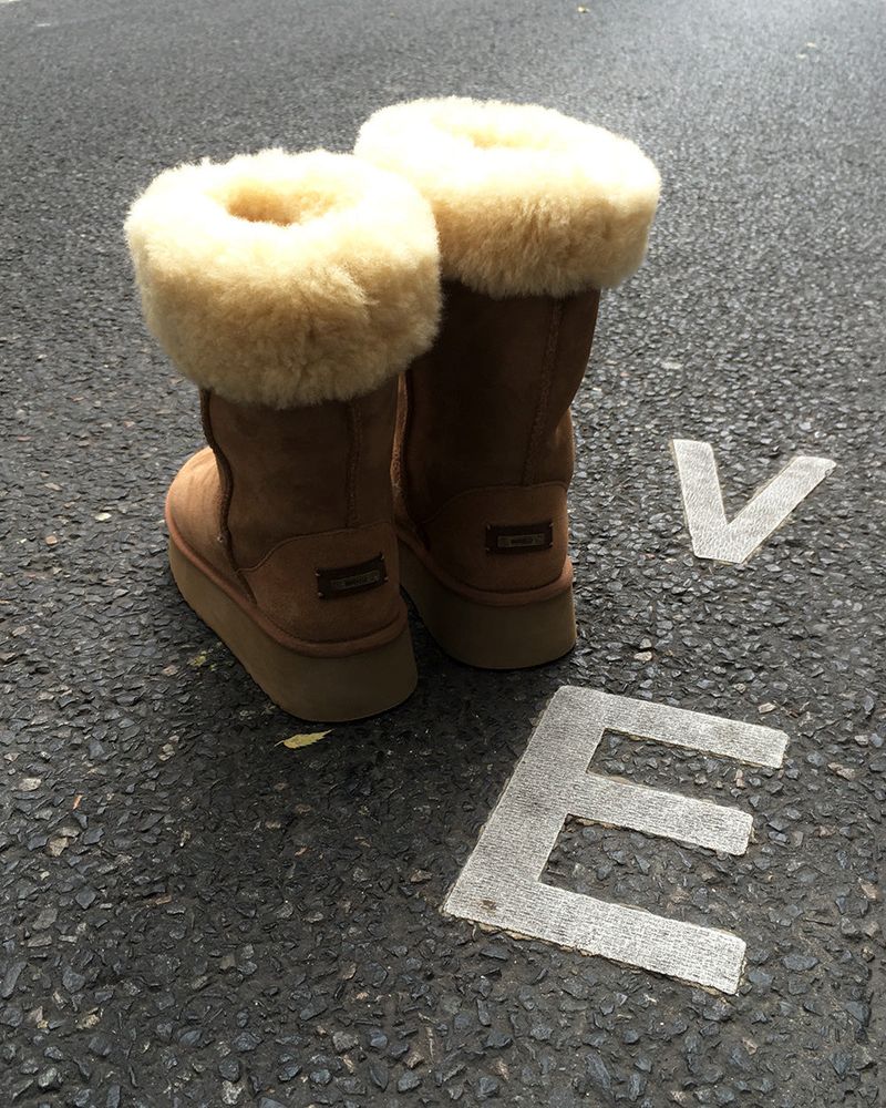 [ORIGINAL] After Platform Long Mouton Boots