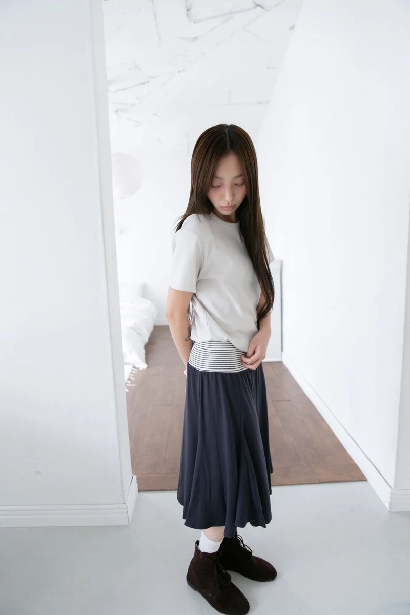 everyday half sleeve top(4colors)
