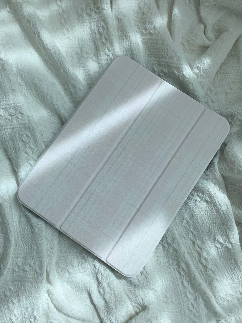 Mint Moment（ミントモーメント）の「[MADE]ピンクチェック iPadケース（Smartphone Accessories）」