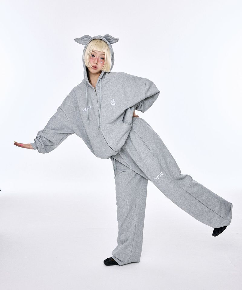 [BASIC] ウィングパンツ Gray