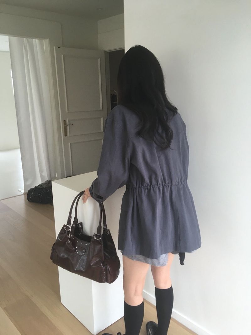 biscuit cotton jacket