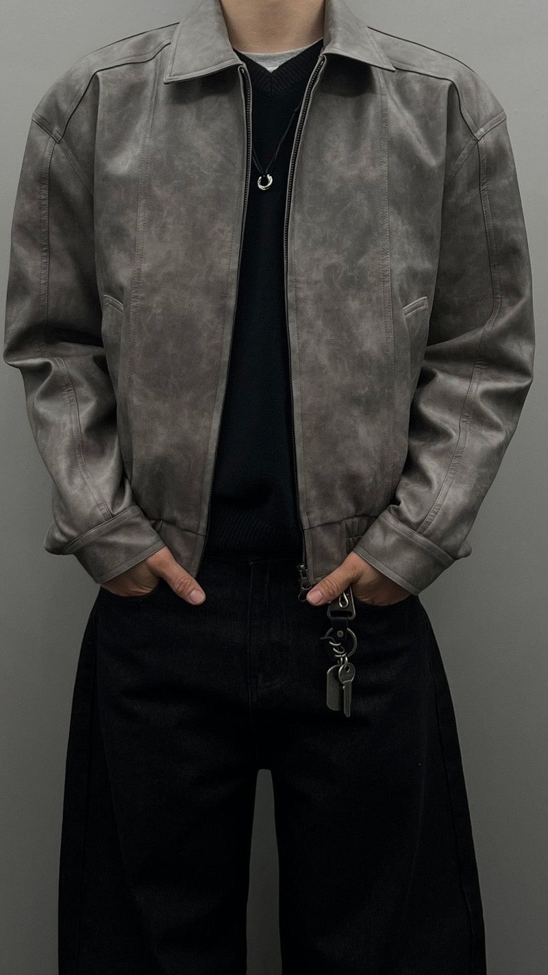 Chic Leather Jacket (2 Colors)