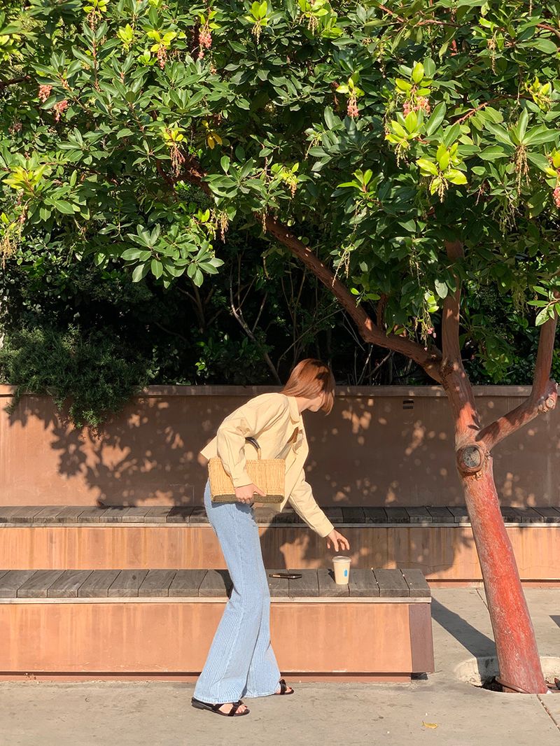 [MADE] PHARRELL PUNCHING LONG BOOTS CUT DENIM