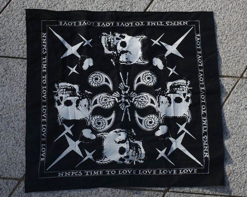 Skull Heart Bandana
