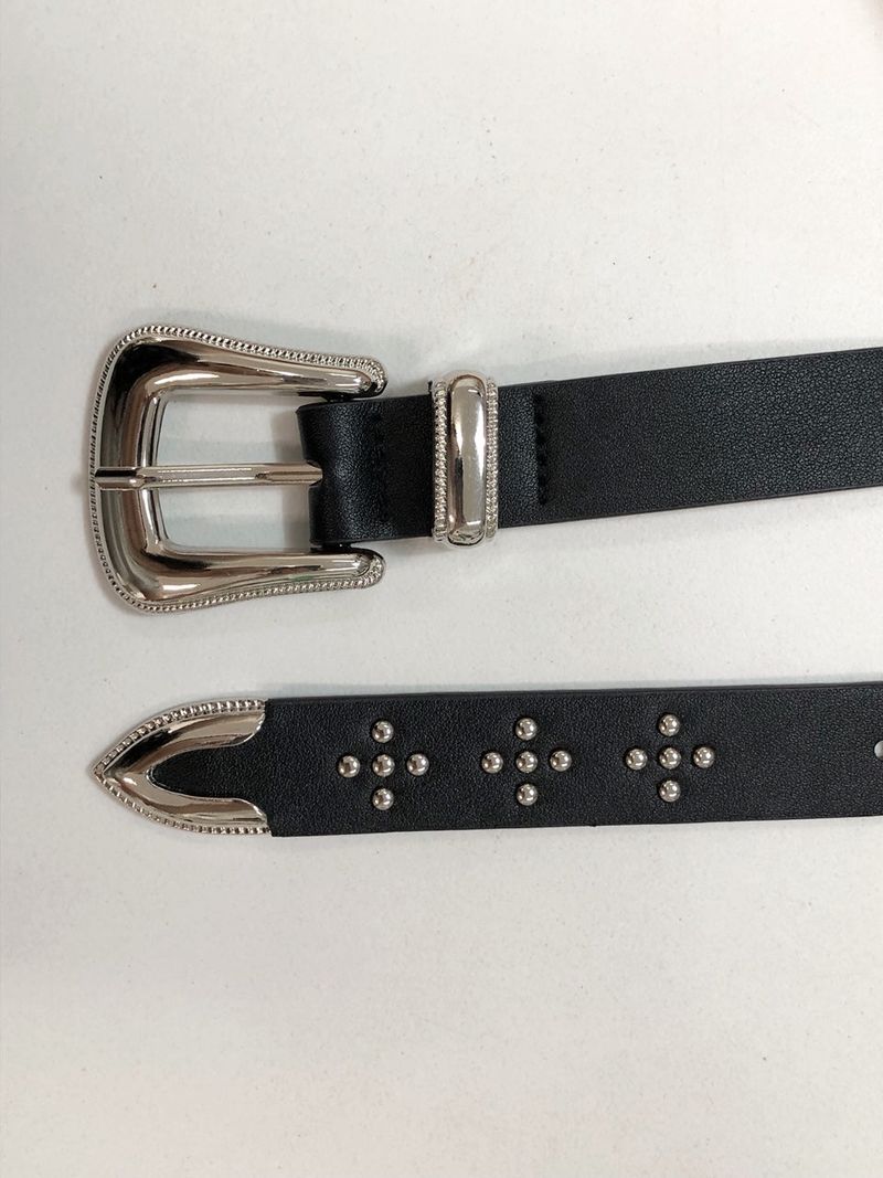 Cross Studs Belt