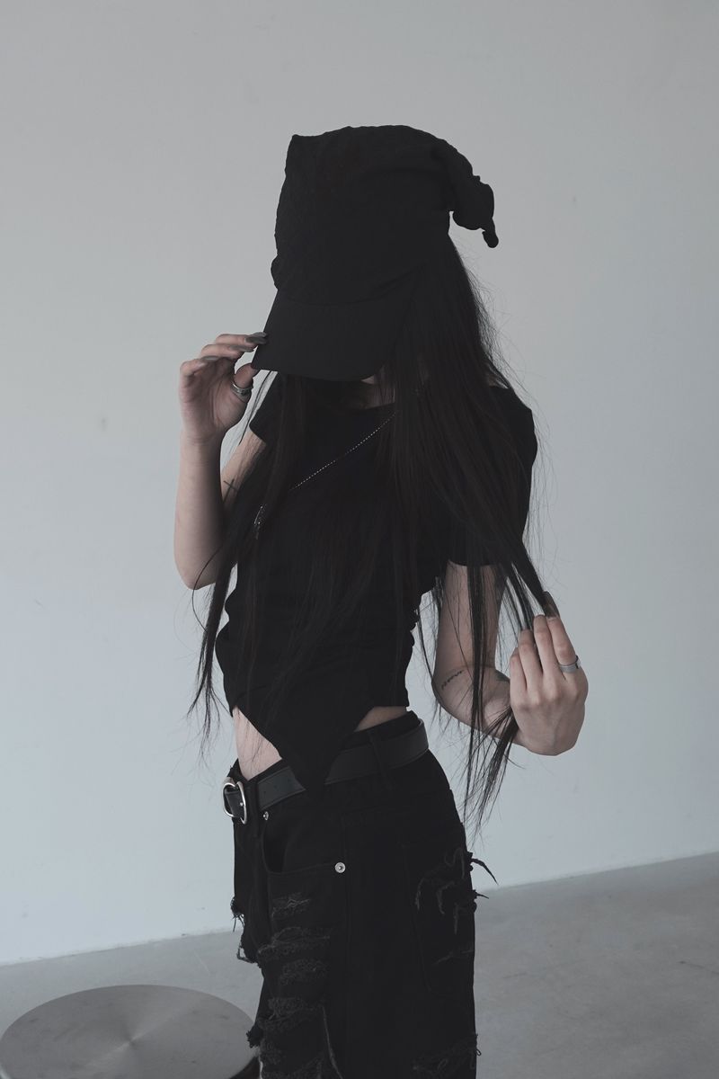 wrinkle bandana cap