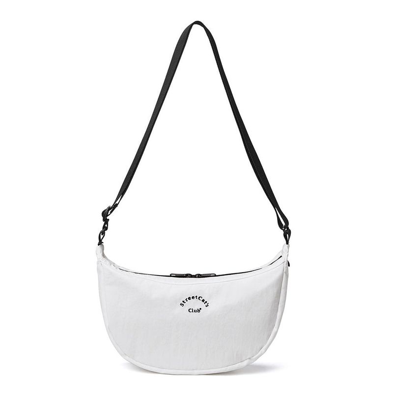 Metal Hobo Bag_White