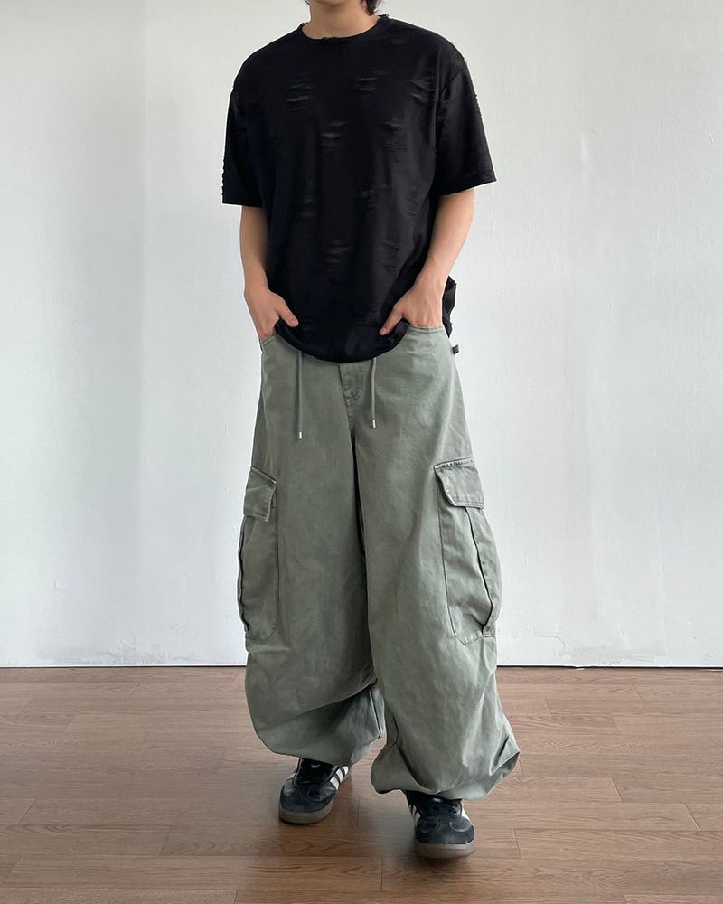 Lever Pigment Cargo Pants
