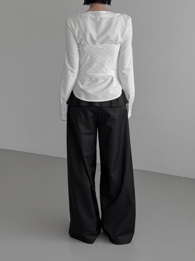 Mua Pad Lace Sleeveless