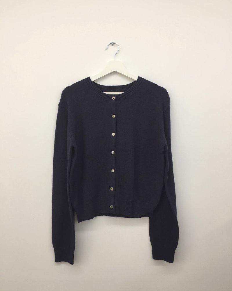Fine Merino Wool Cardigan (8color)