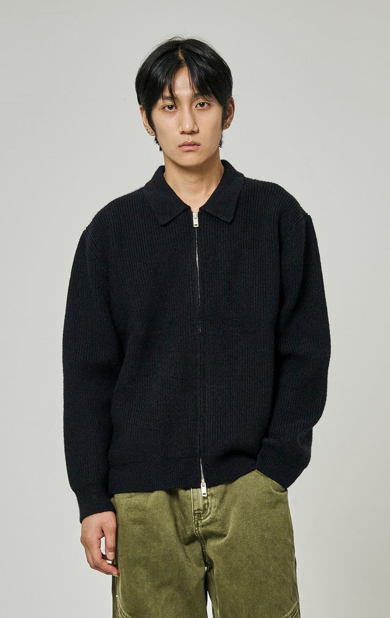 TRADCLUB(トラッドクラブ)の「ZIP UP KNIT(Tops)」