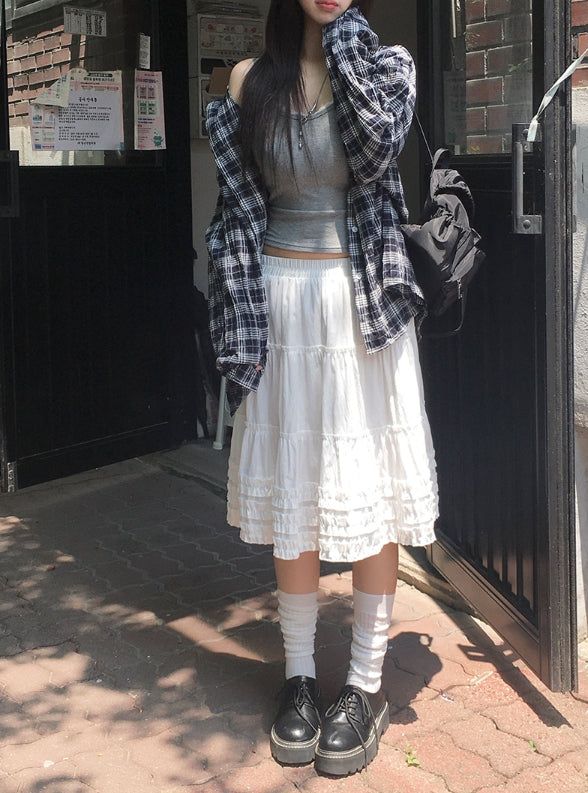 Litting Lace Cap Ribbed Sleeveless