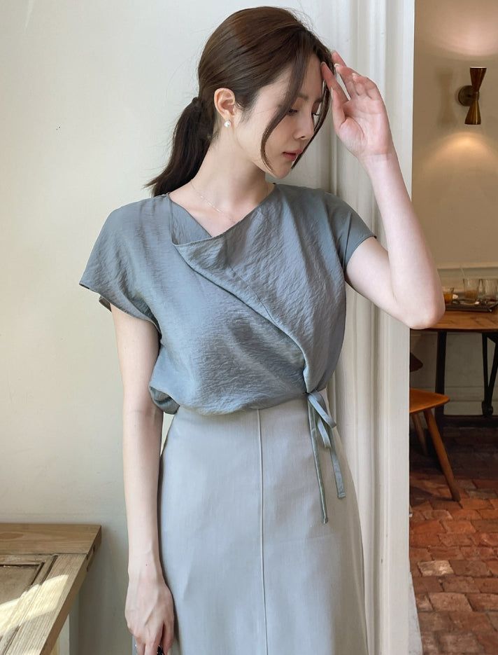 Soelin Basic Cutout Long Skirt