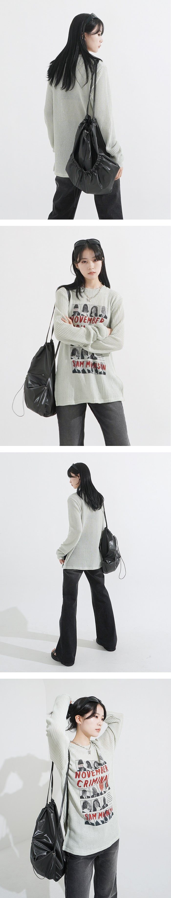 Glossy String Bag