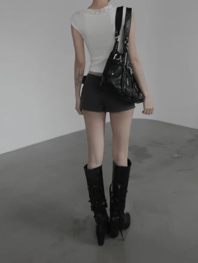 Liniel Belted Shorts