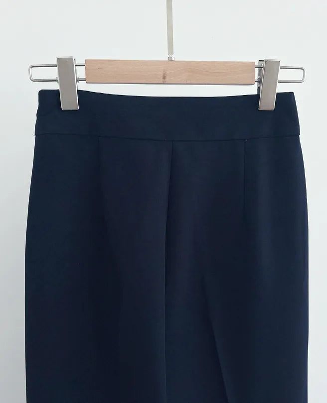 Loire Two-Button Wide Slacks