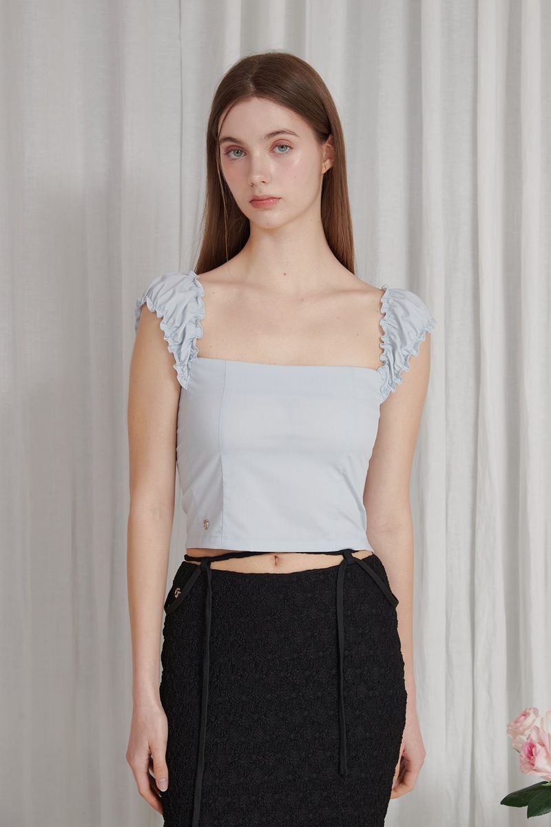 PAIN OR PLEASURE（ペインオアプレジャー）の「BRITNEY TOP blue（Tops）」