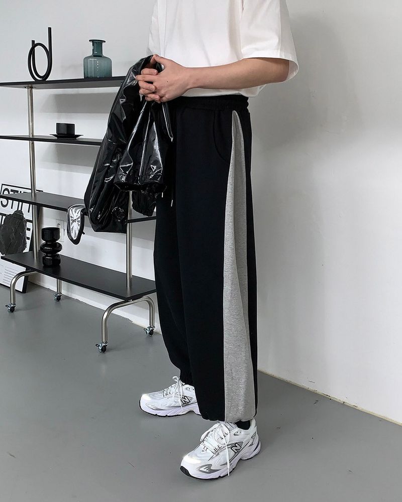 UI Side Color Jogger Pants (2 colors)