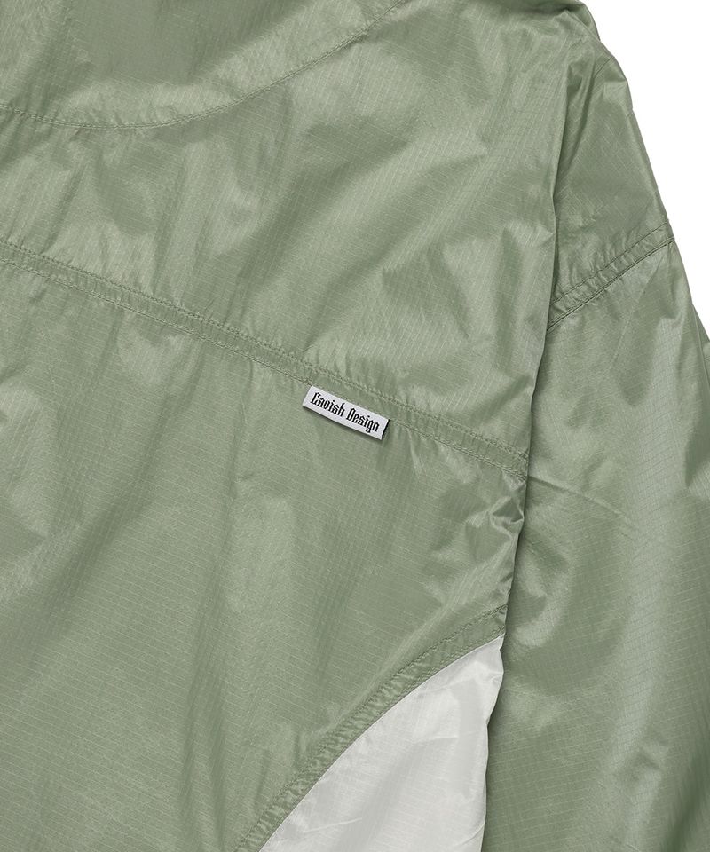 LIGHT SHELL WIND BREAKER GREEN(CV2ESUB960A)