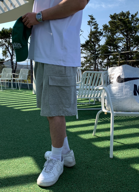 Dens Bermuda Cargo Banding Shorts