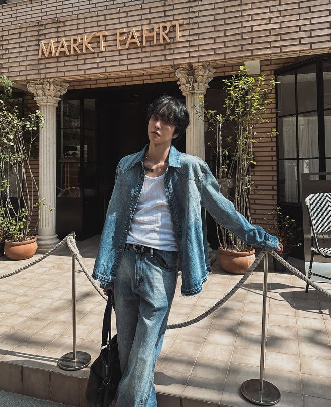 Tales Flare Denim Pants