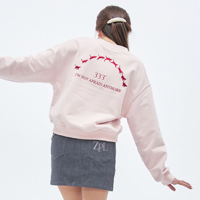 ニット333スウェット/Kitty 333 Sweatshirt [PINK]
