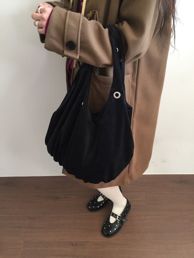 Leti Eyelet Shirring Bag (2color)