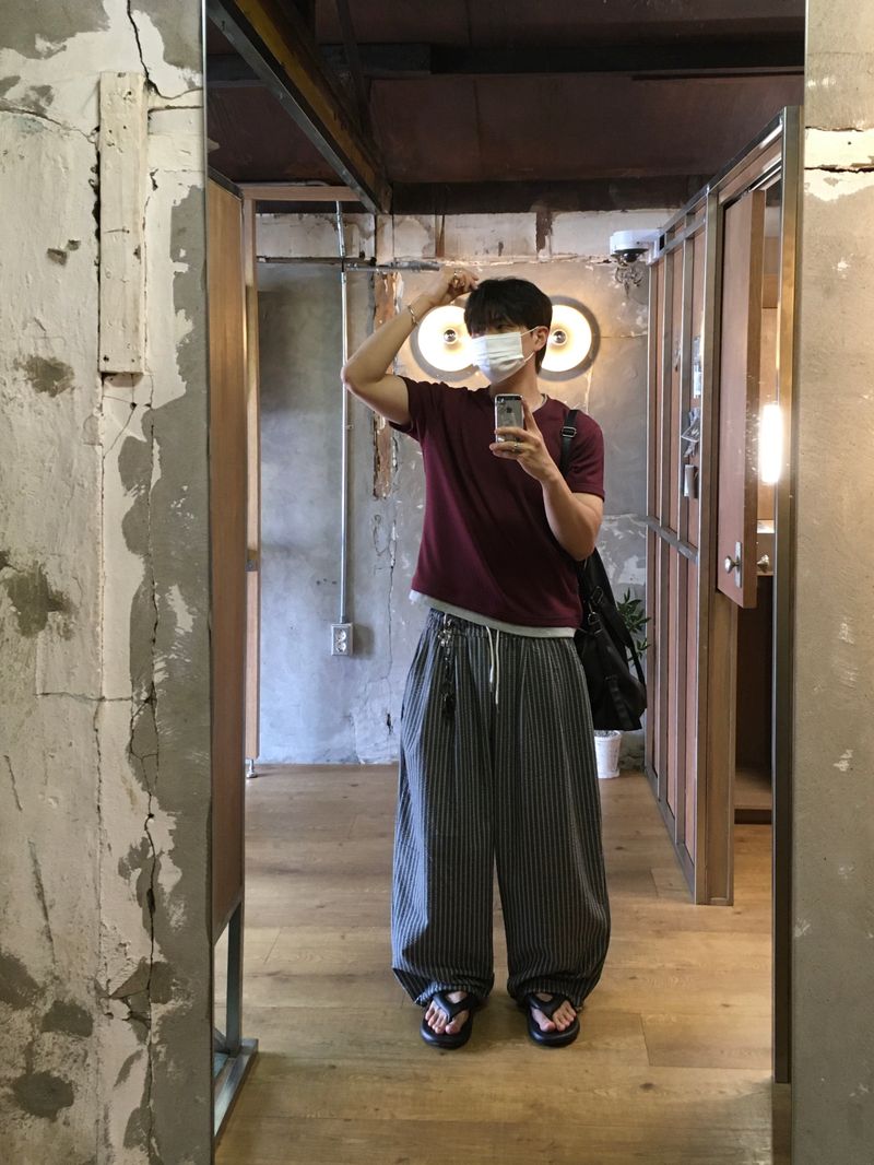 Souraker Two Tuck Stripe Pants 3C