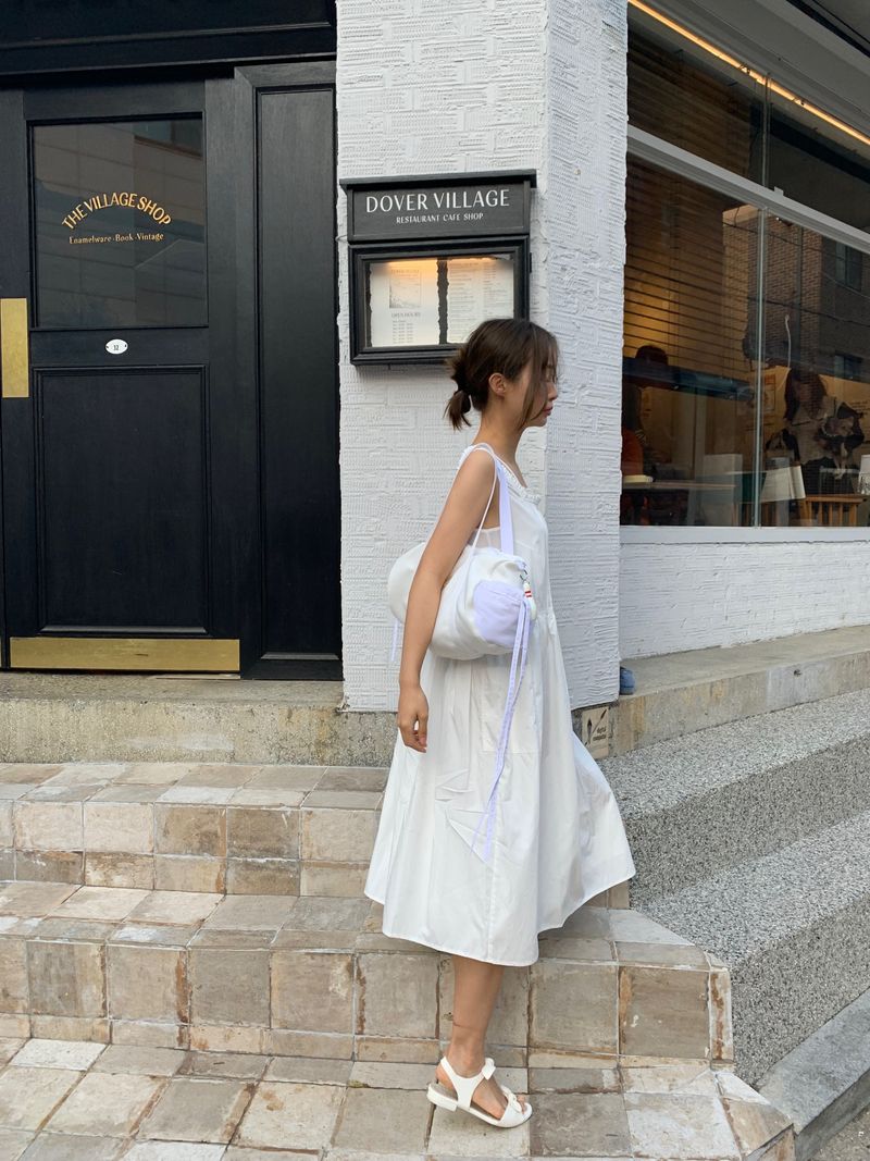 bitteschon ribbon ballet bag