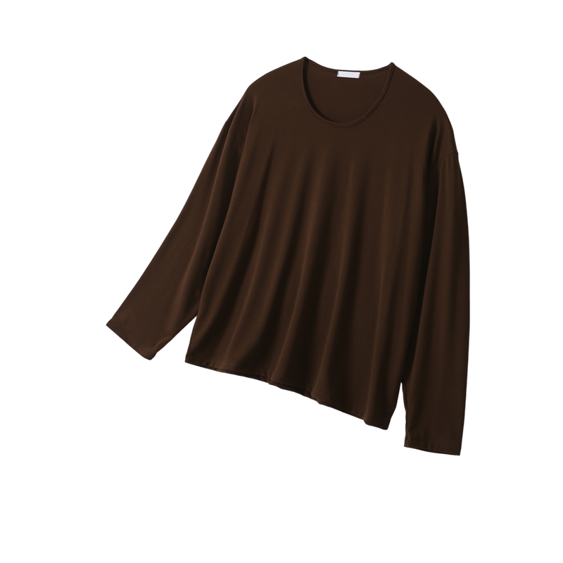 Rome Soft U-Neck Long Sleeve Tee