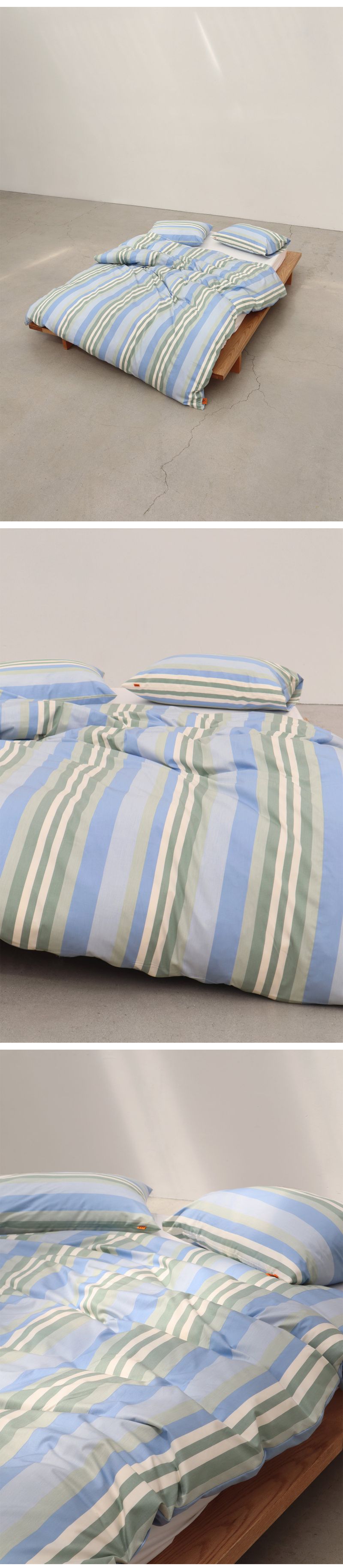 Blue raya pillow case