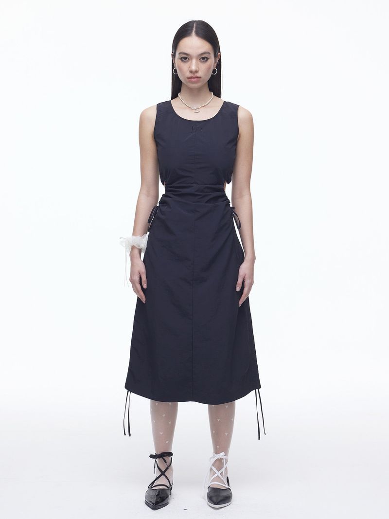 DILETTANTISME（ディレッタンティズム）の「Nylon Heart String Dress (BK)（Dresses）」