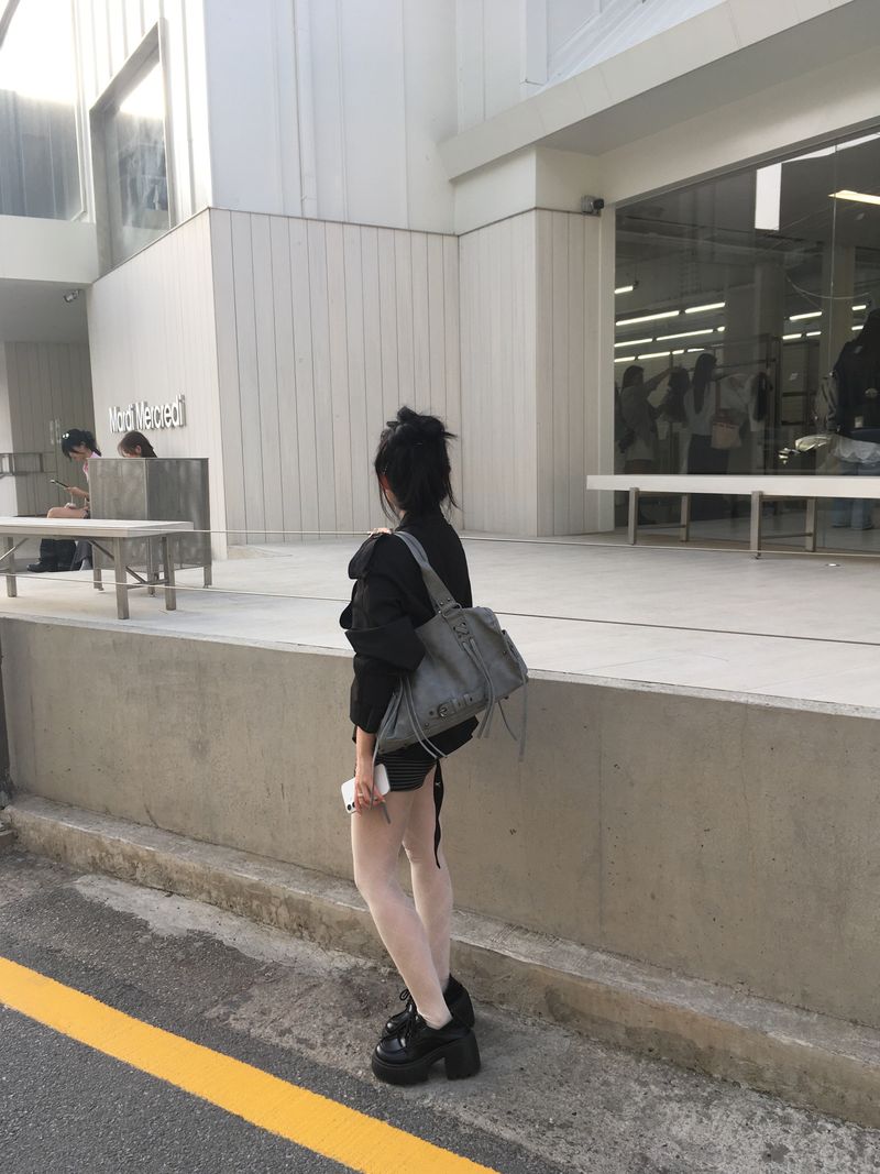 Crop trench jacket