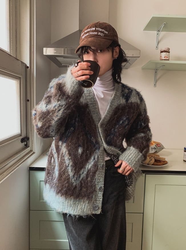 2PLAN（ツープラン）の「Riel Dia Mohair Cardigan（Tops）」