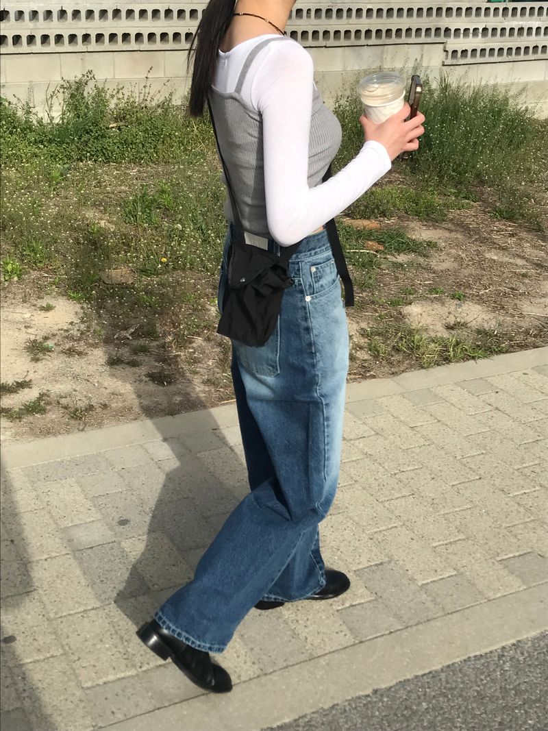 Slim layered shirring t