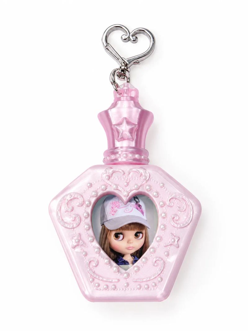 perfume id photo keyring