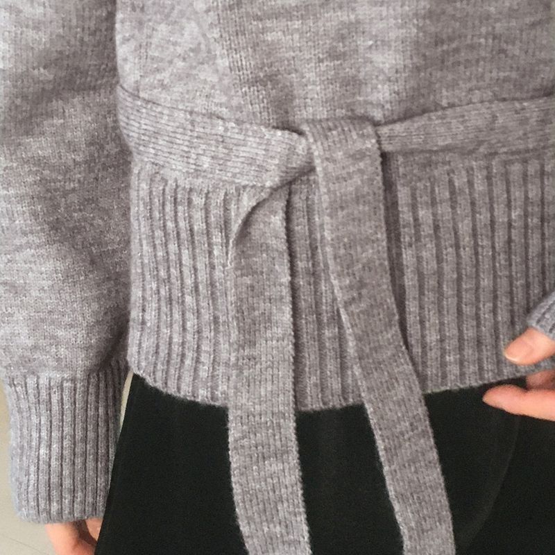 Weck Twisted Off-Shoulder Knit Set