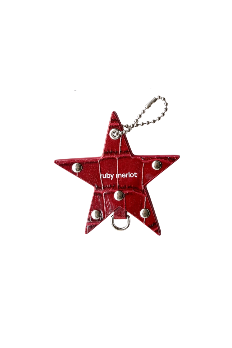 Star Leather Charm